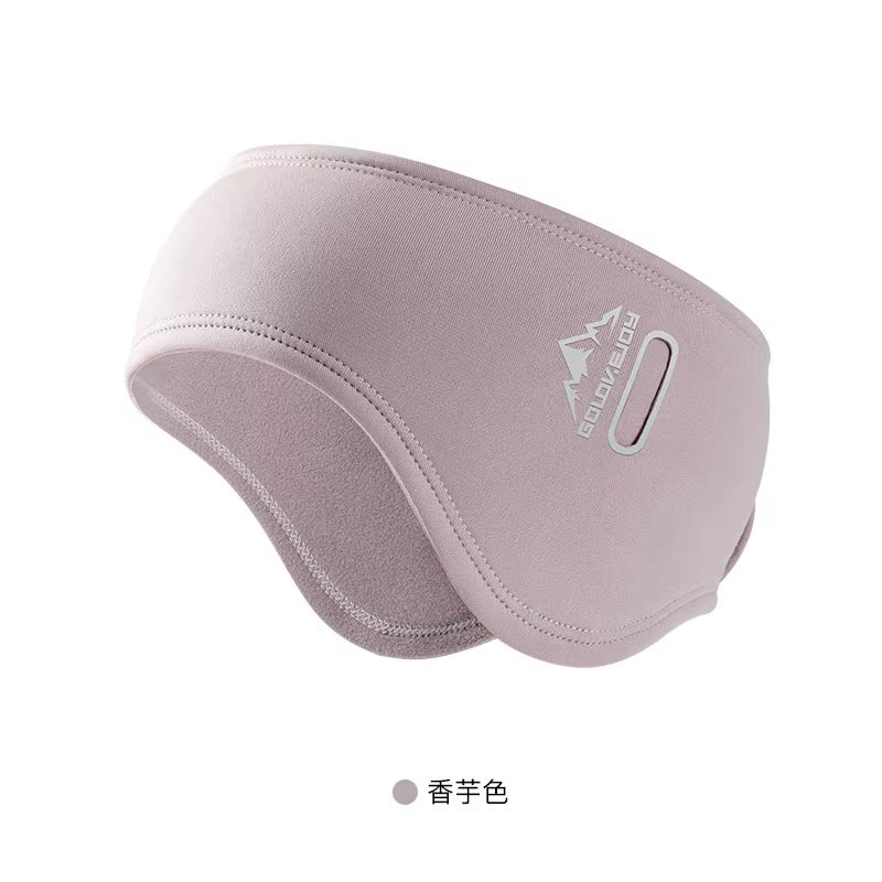 Russian Hat Autumn Winter Ear Covers Men Women Cycling Padded Ear Warm Foldable Windproof Knitted Double Muff Run Cap Pillbox