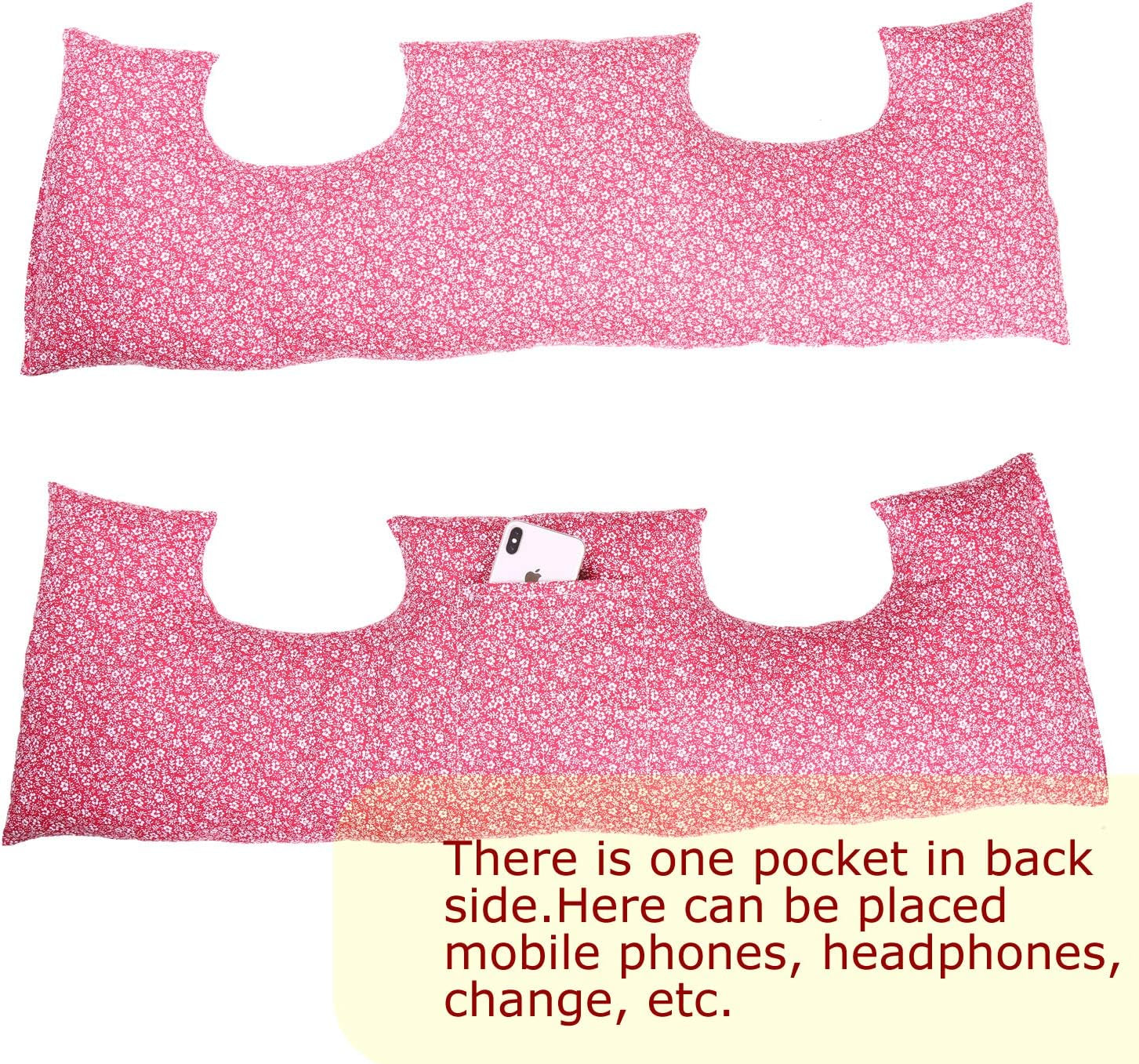 Mastectomy Pillow for Breast Cancer Surgery Lumpectomy Reconstruction Chest Healing Protector Post-Surgery Recovery Support Patient Care (Tiny Flower)