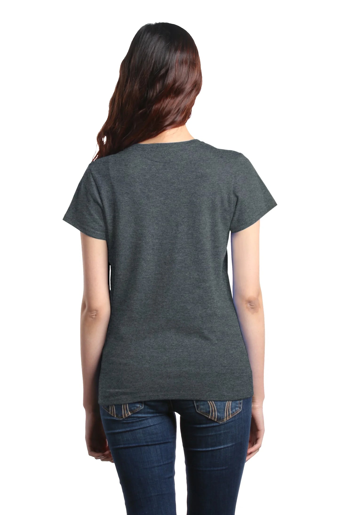 Women'S Pink Breast Cancer Ribbon Pin Breast Cancer Graphic T-Shirt Xxx-Large Dark Heather