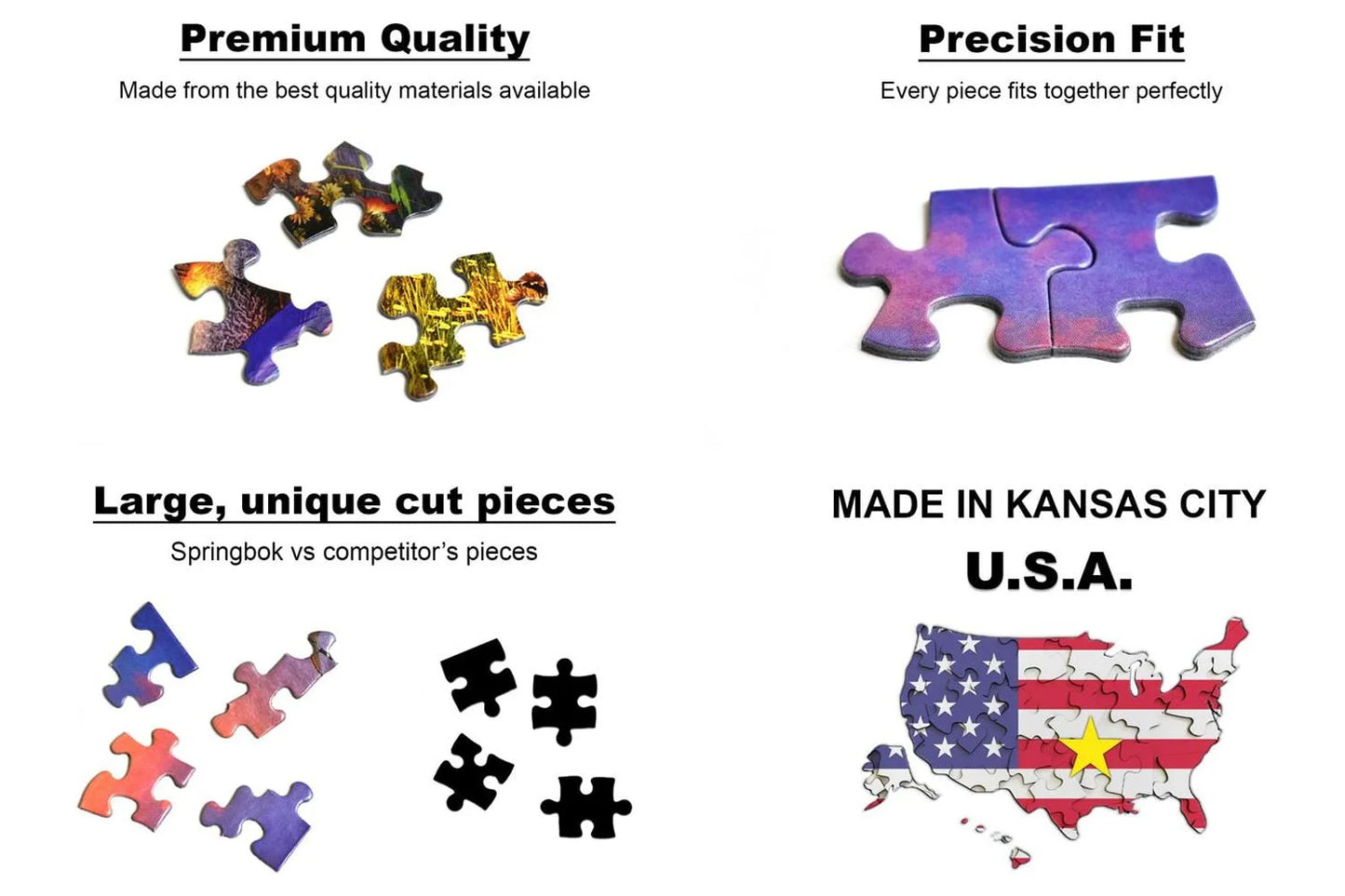 Symbols of Strength Breast Cancer Awareness - 500 Piece Jigsaw Puzzle for Adults - Unique Cut Pieces