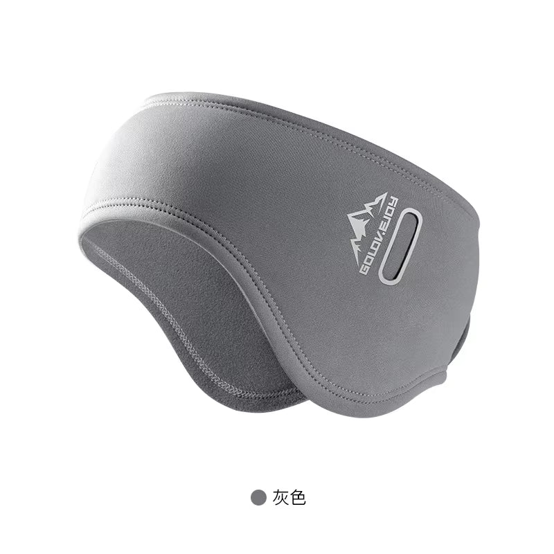 Russian Hat Autumn Winter Ear Covers Men Women Cycling Padded Ear Warm Foldable Windproof Knitted Double Muff Run Cap Pillbox