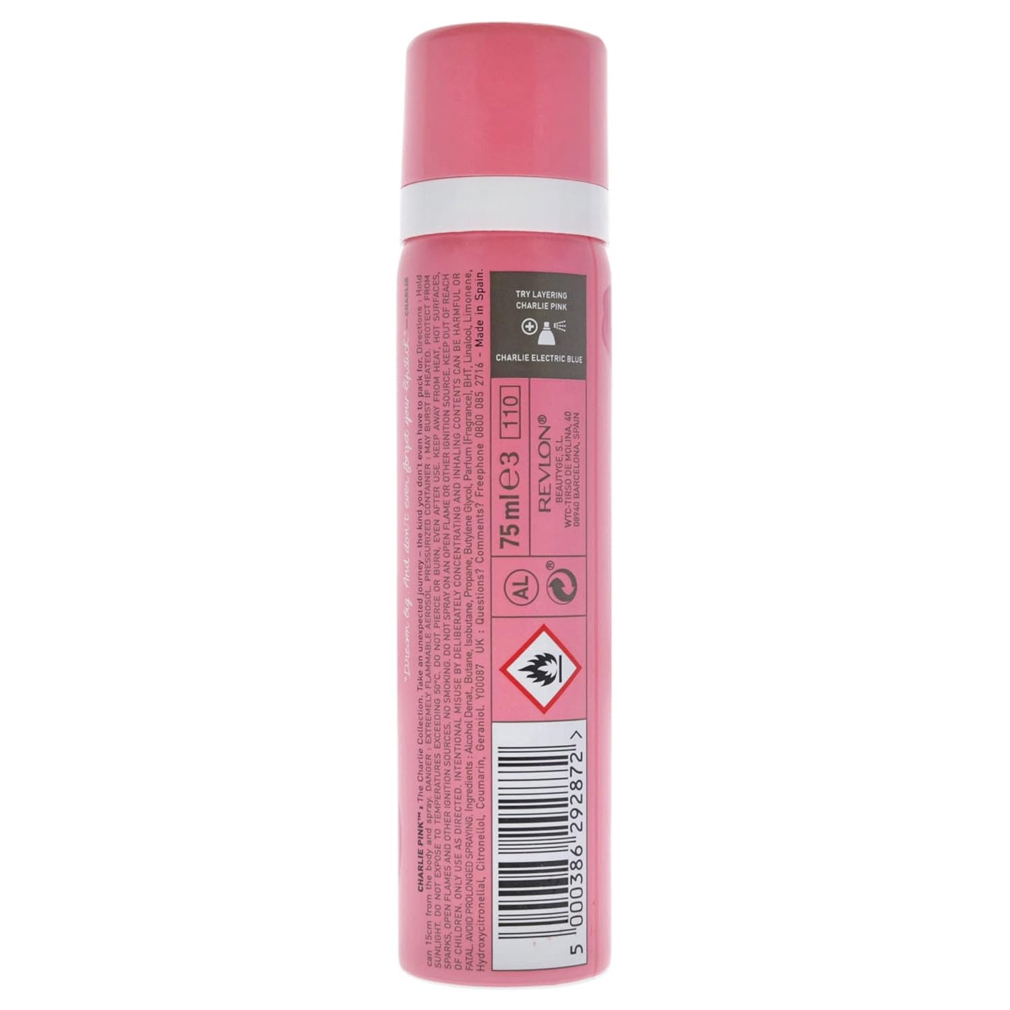 Pink Body Spray Women 2.5 Oz