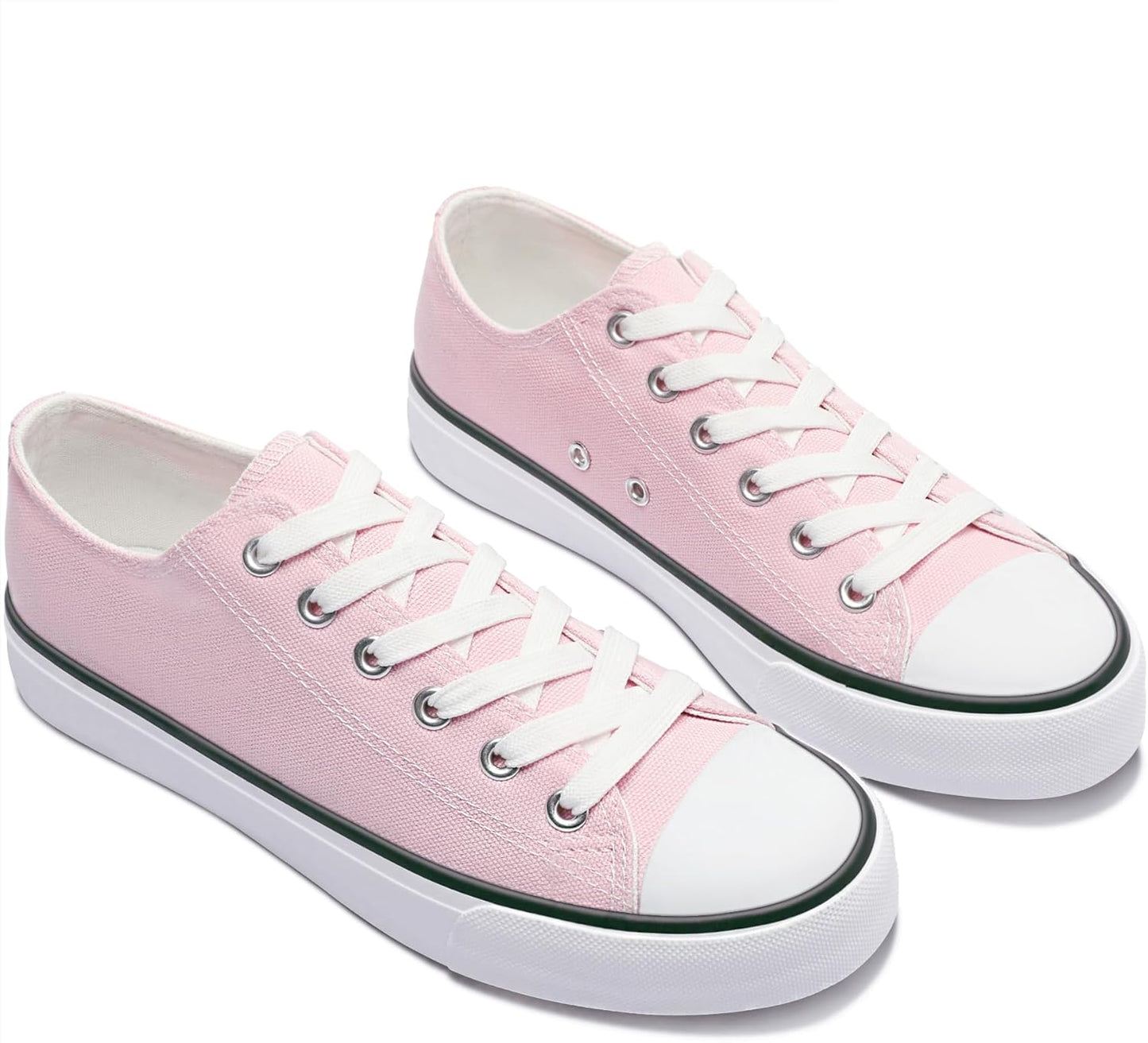 Unisex Canvas Shoes Low Top Fashion Sneakers Slip on Walking Shoe