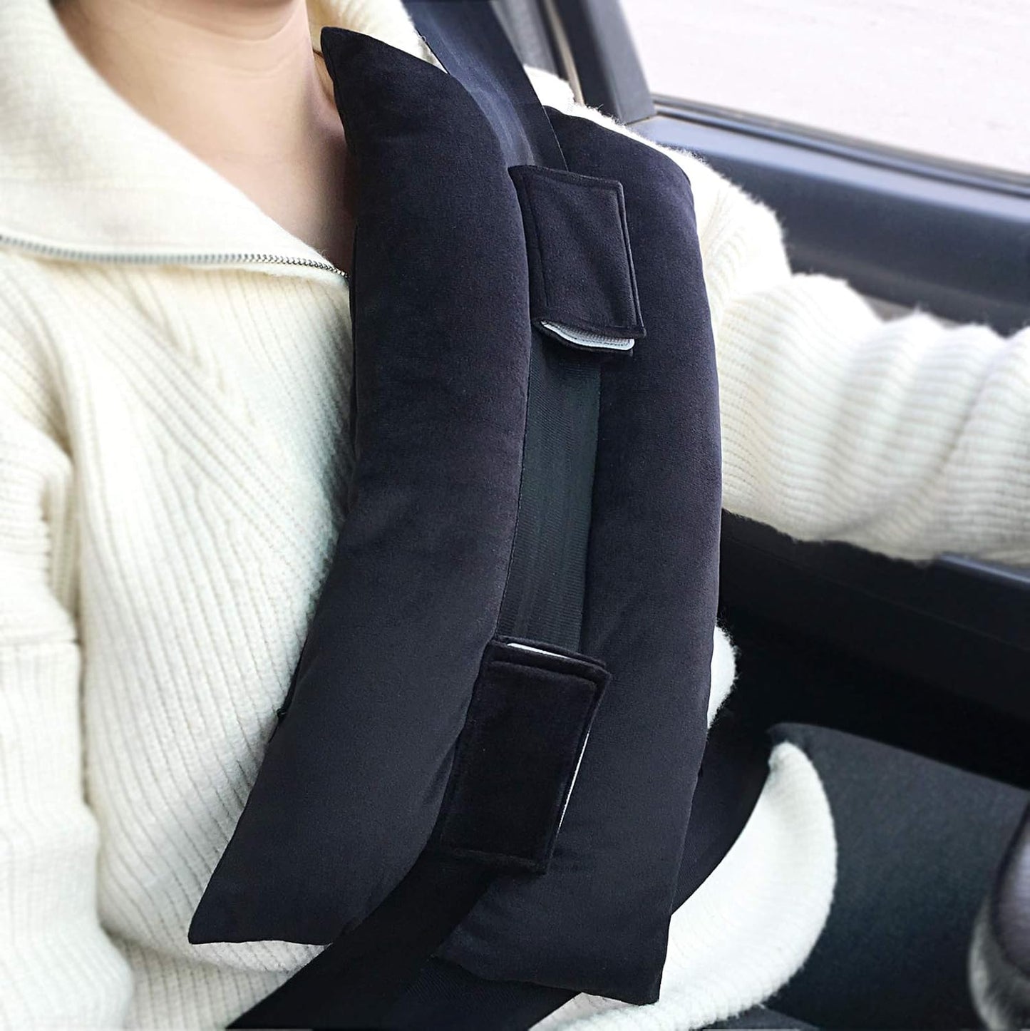 Mastectomy Seat Belt Pillows for Pacemaker Recovery, Post Surgery Port Cushions Heart Surgery Pads Bypass Breast Cancer Protectors Gift Accessories Women Men