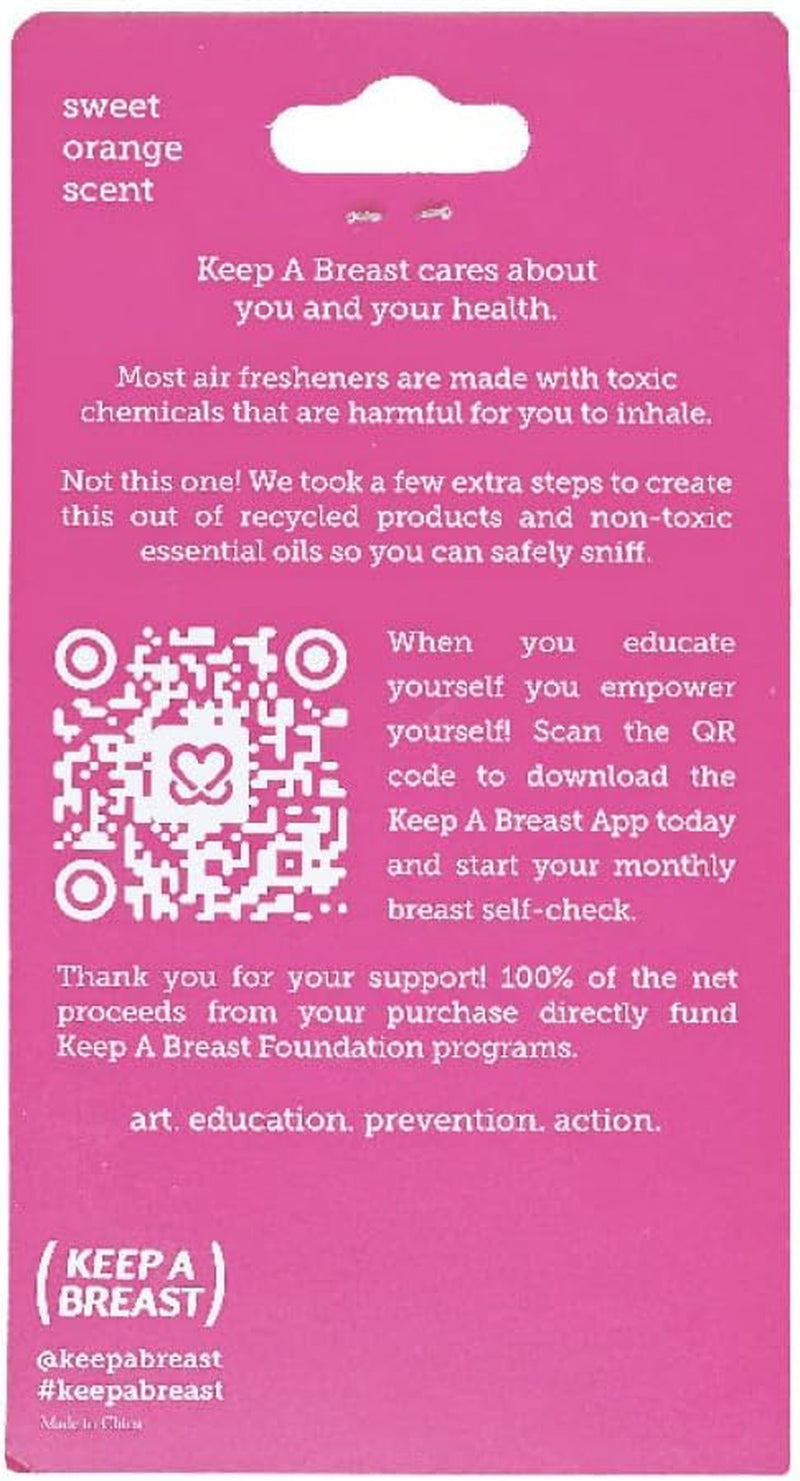 The I Love Boobies! Air Freshener BLACK