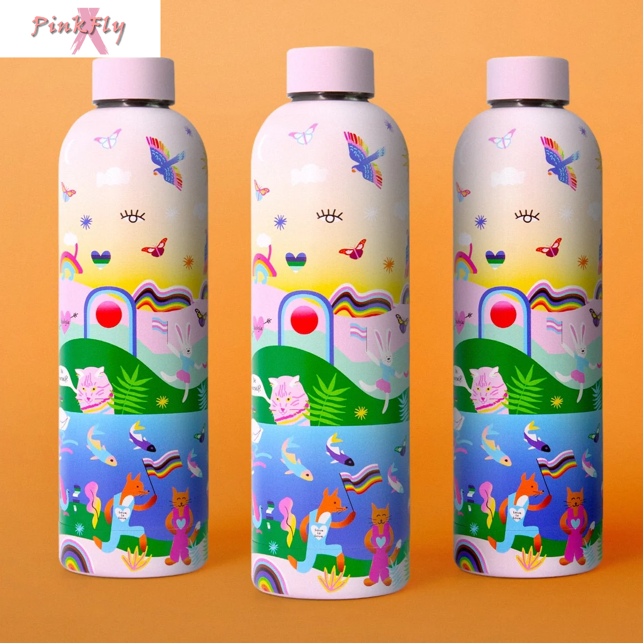 Be Yourself Water Bottle