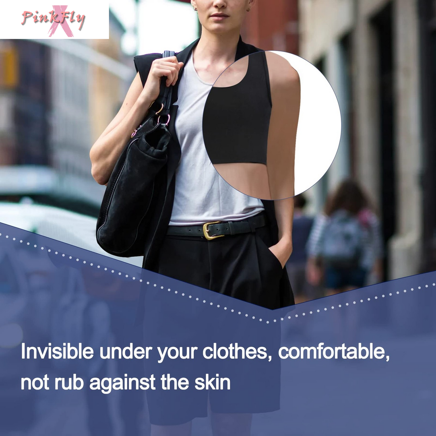 Chest Binder for Transgender FTM LGBT Tomboy Tops Women Breathable Binder Bra...