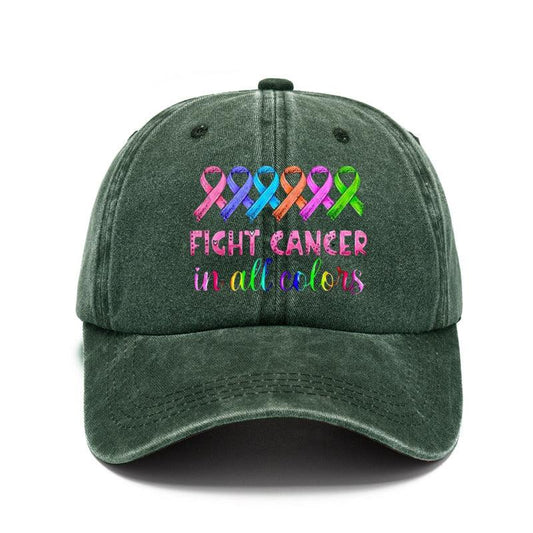 Rainbow Warrior: the Cancer Awareness Hat for Advocates of All Colors