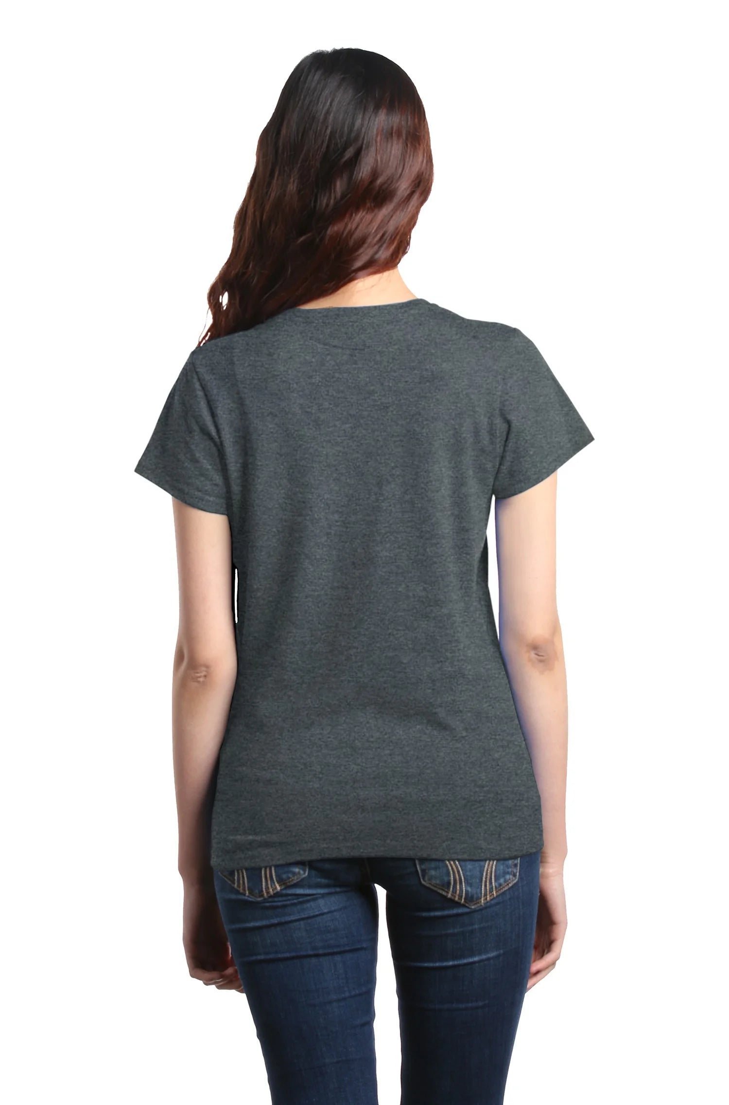 Women'S Pink Breast Cancer Ribbon Pin Breast Cancer Graphic T-Shirt Xxx-Large Dark Heather
