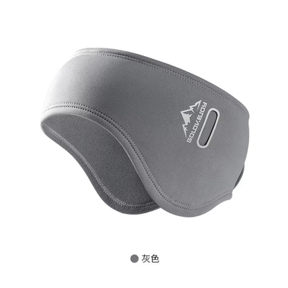 Russian Hat Autumn Winter Ear Covers Men Women Cycling Padded Ear Warm Foldable Windproof Knitted Double Muff Run Cap Pillbox