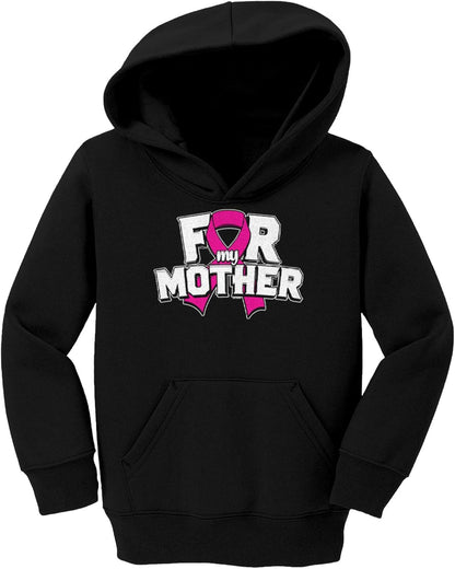 For My Mother - Breast Cancer Ribbon Toddler/Youth Fleece Hoodie